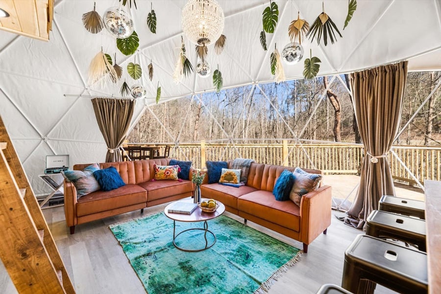 Night Fever Glamping Domes Tennessee