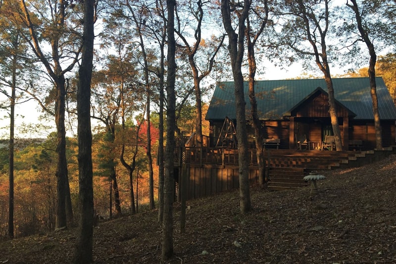 Ridge Trail Romantic Cabins in Oklahoma