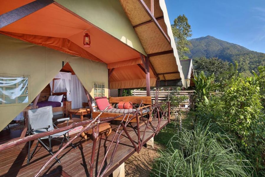 Sang Giri - Mountain Glamping Camp Treehouses in Bali 