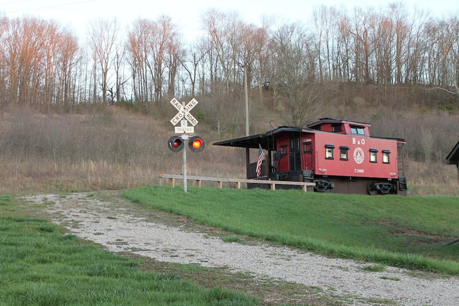1926 B&O Caboose for a Romantic Ohio Getaway