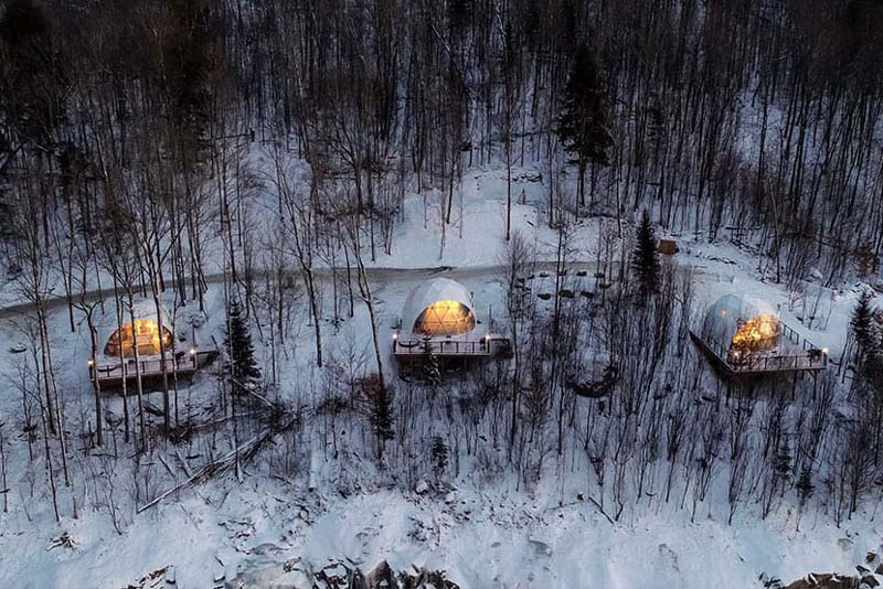 domes hotel in Tremblant 1
