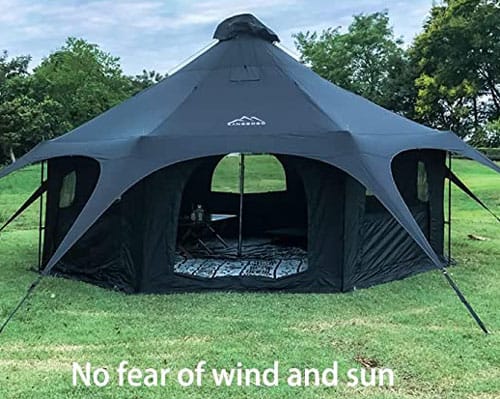 Kanggogo Canvas Bell Tent on Amazon