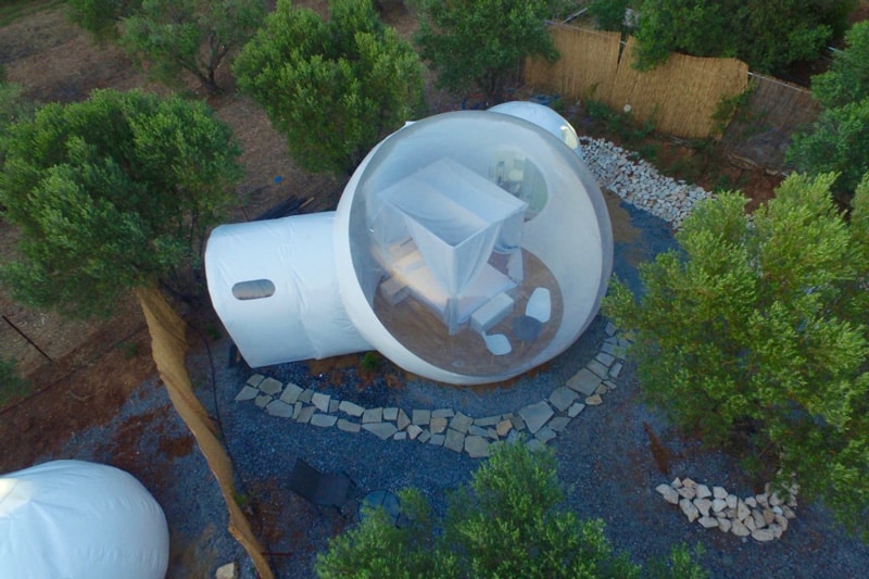 Bubble Tents in Greece
