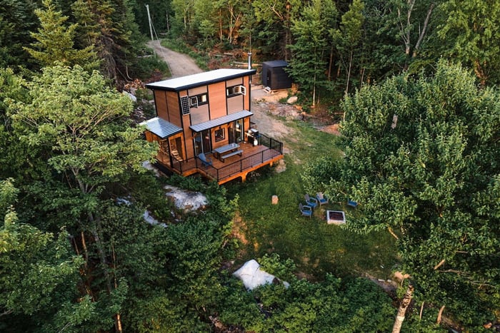La Cache Glamping in Quebec