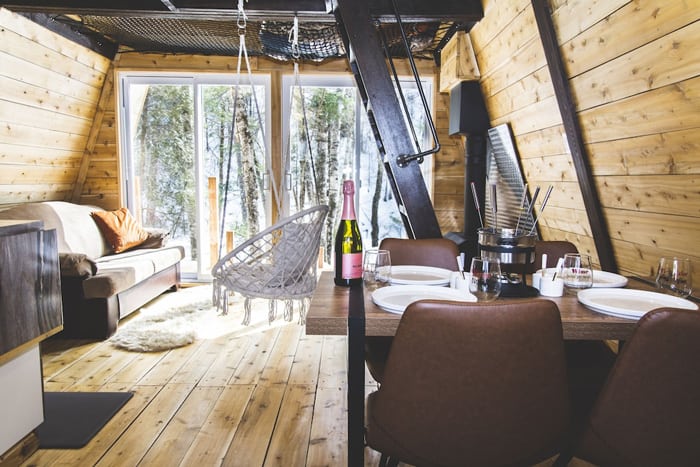 Glamping in Quebec at Le Rustique est à L'honneur