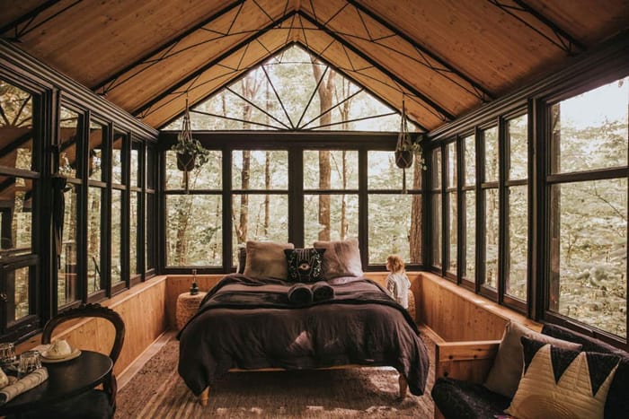 Glamping in Quebec Treehouse Safari