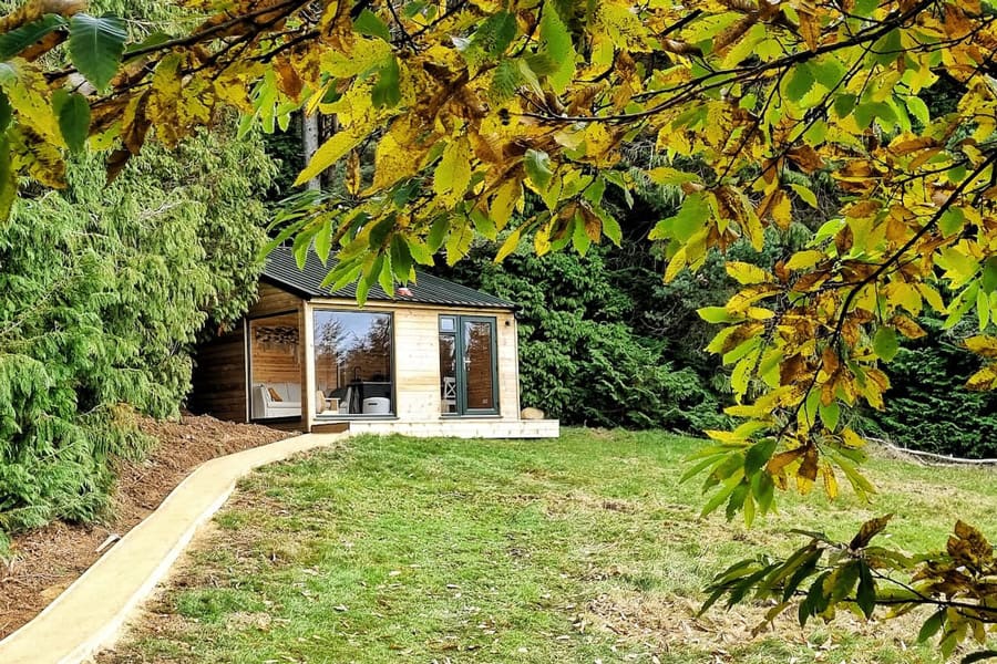 Green Glen Cabin in the Wicklow Mountains