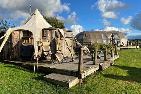 Woodys Glamping near Snowdonia Wales