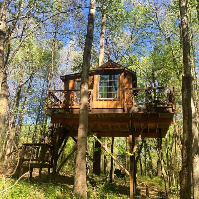 Miss Molly Treehouse Cherry Treesort China Grove NC