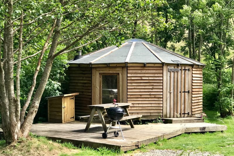 Saba's Glen Yurt Glamping Isle of Man