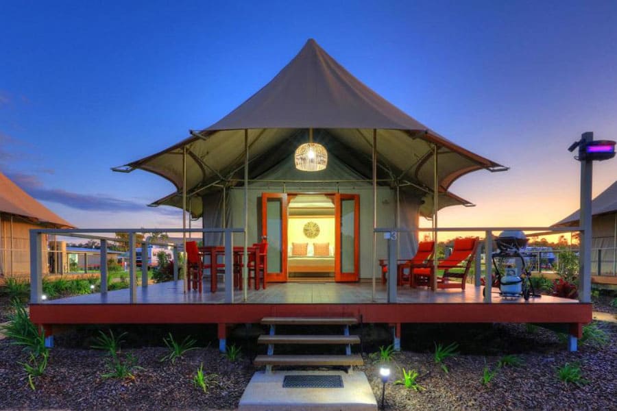 Ingenia Holidays Rivershore Glamping Sunshine Coast