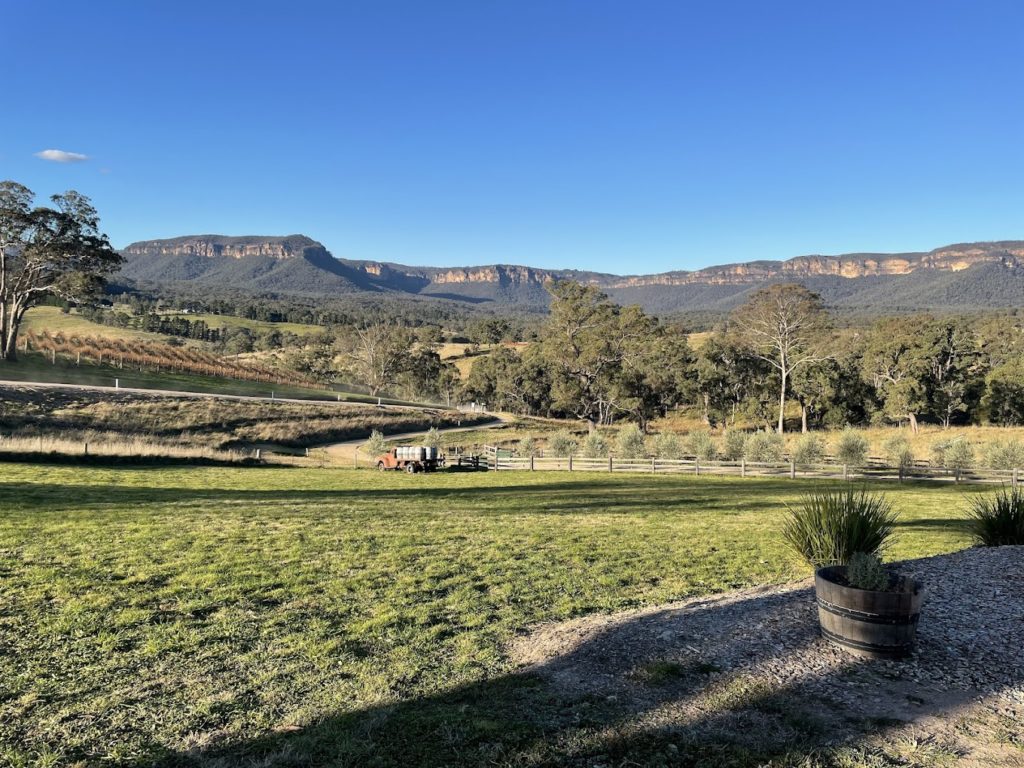 Wine Tasting in Megalong Valley Megalong Creek Estate