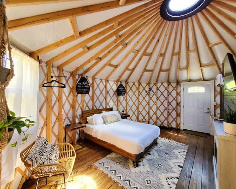 The Cardinal Hocking Hills Yurts In Ohio