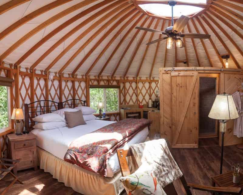 Cedar Falls Yurts in Ohio