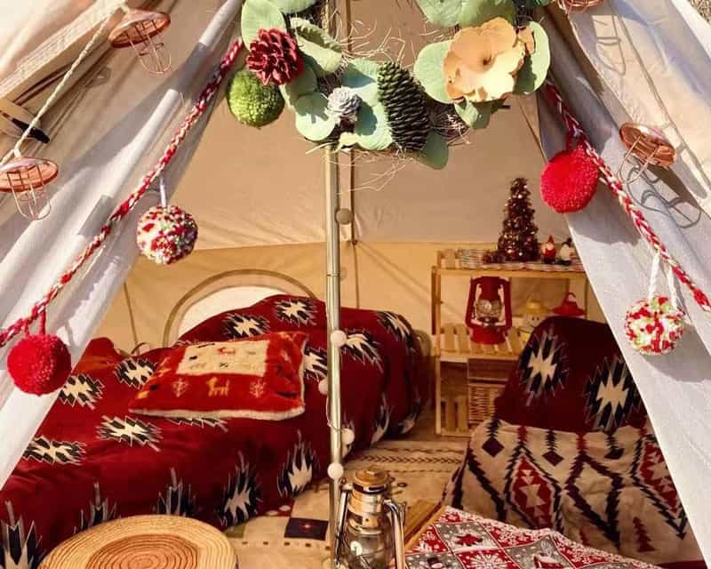 MC Canvas Bell Glamping Tent for Sale With Stove Jack
