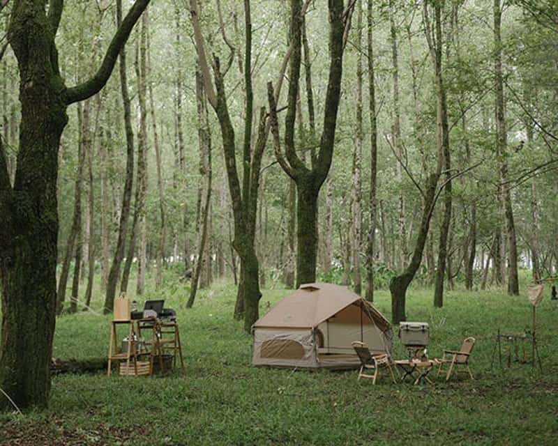 Ranch Pyramid Outdoor Hexagonal Mushroom Glamping Tent