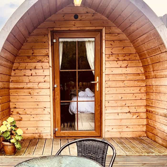 Double Lake District Glamping Pod