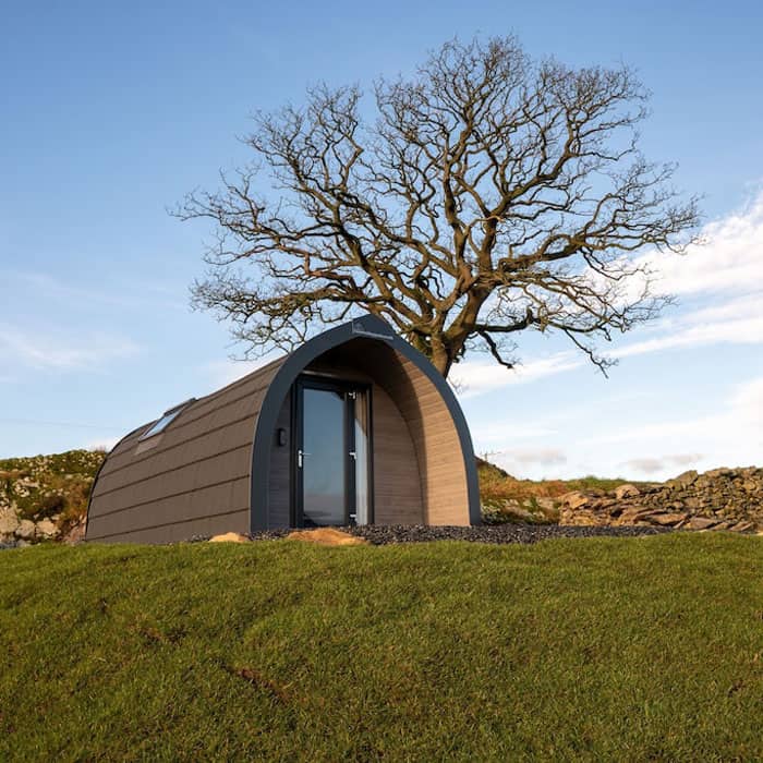 Herdsman Hut Glamping Pod with Hot Tub