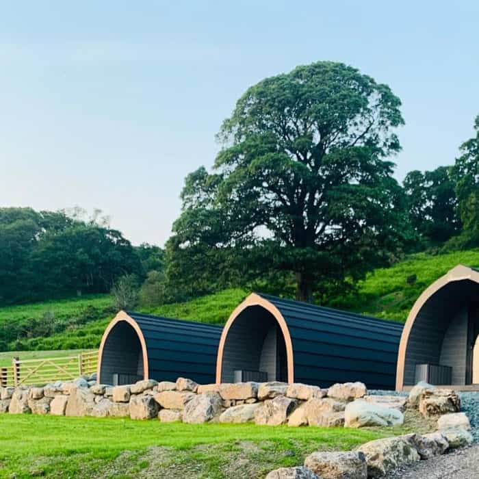 Lake District Glamping Huts at Highside Farm