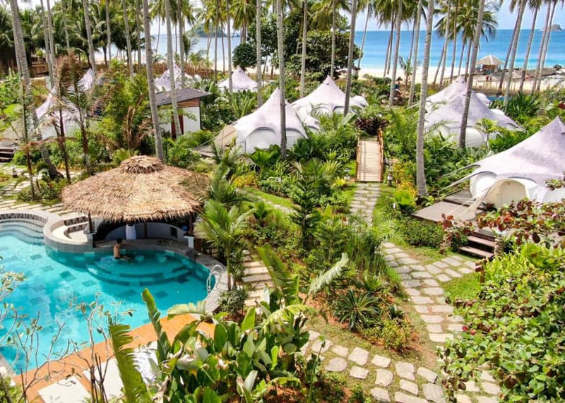 Nacpan Beach Glamping El Nido