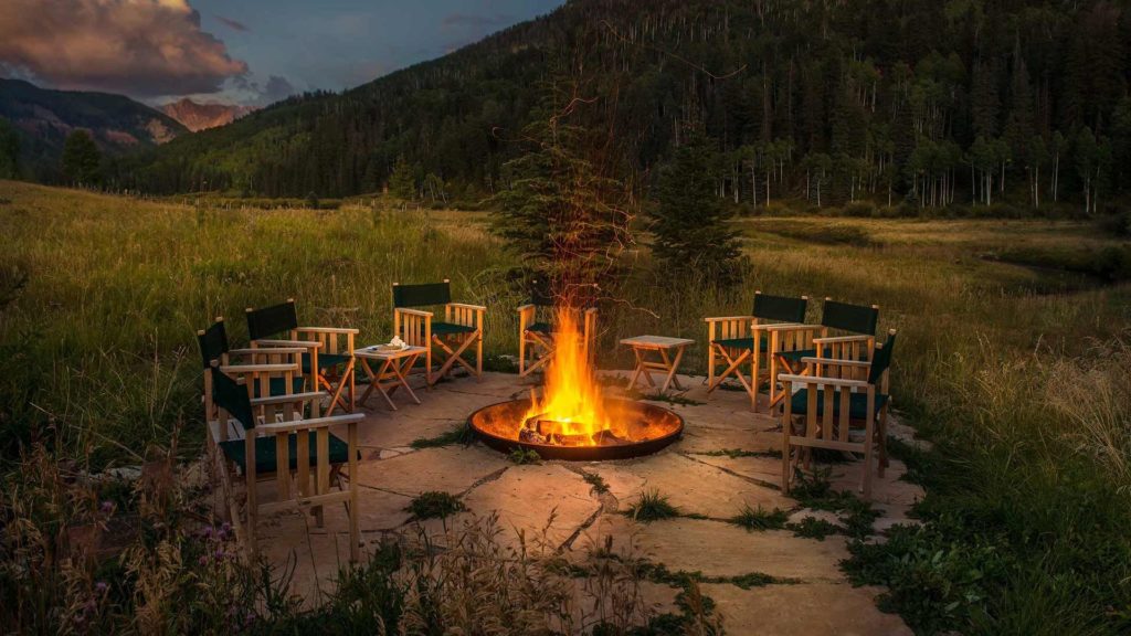 Dunton River Camp Firepit