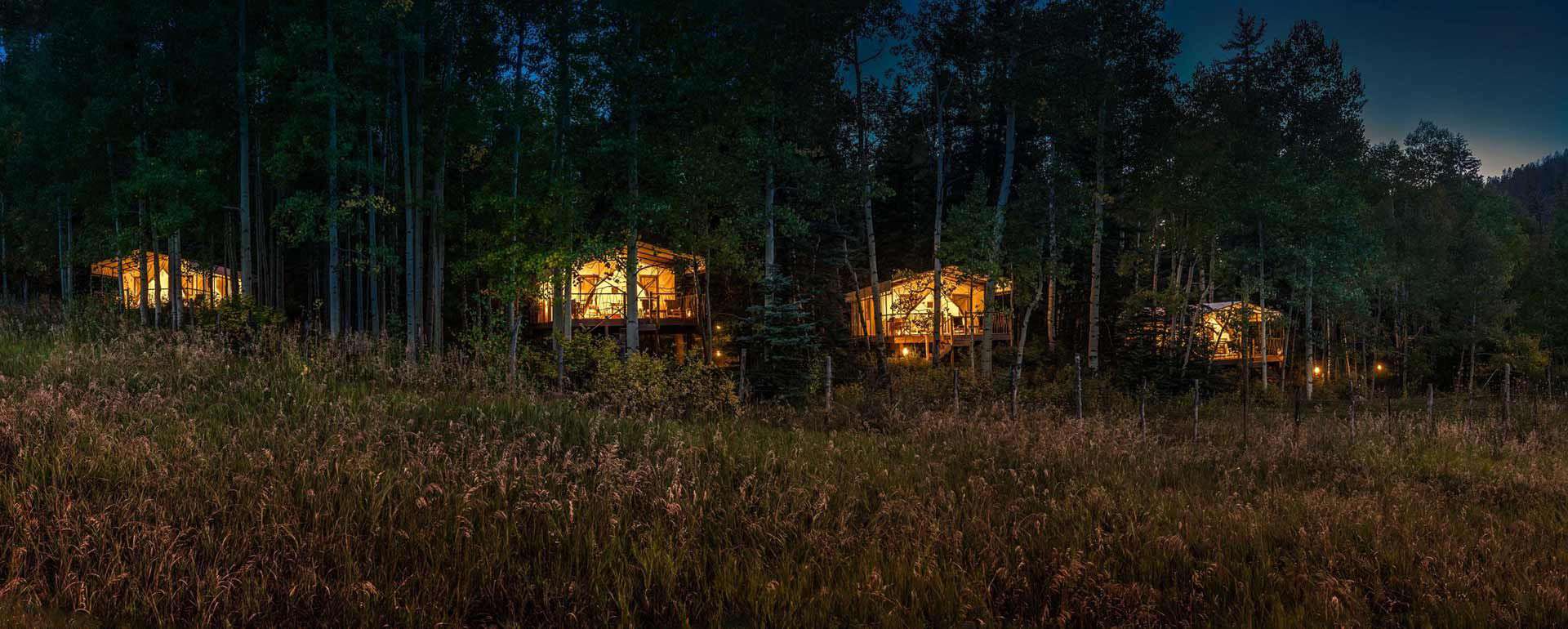 Glamping at Dunton River Camp Colorado