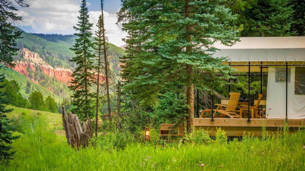 Dunton River Camp Tents