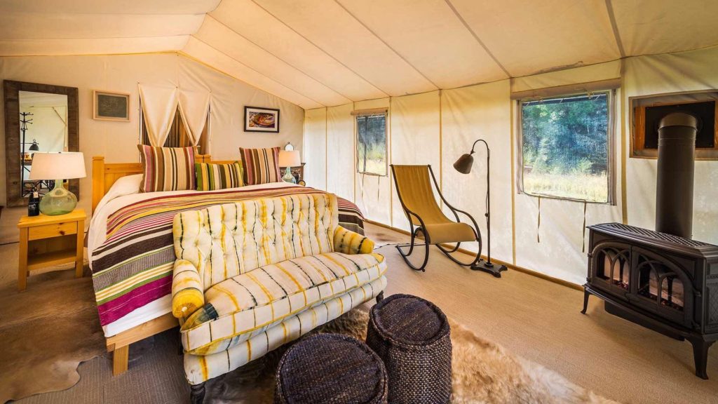 Dunton River Camp Tents Interior