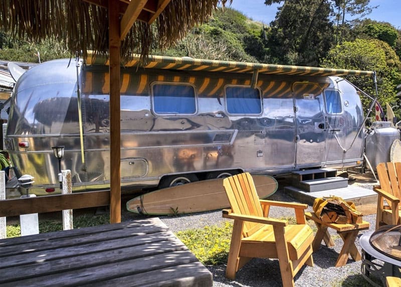 Cowabunga Airstream Glamping Mendocino
