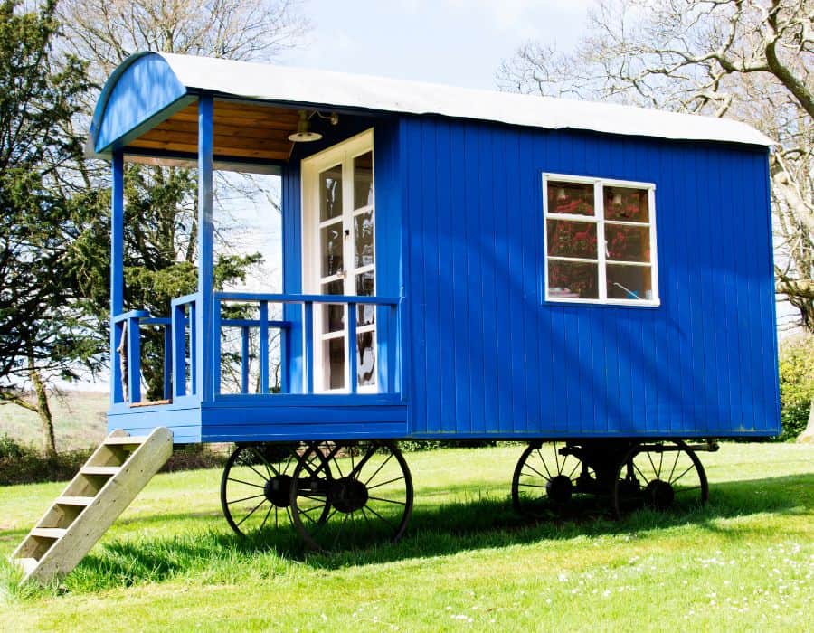gypsy carvan glamping