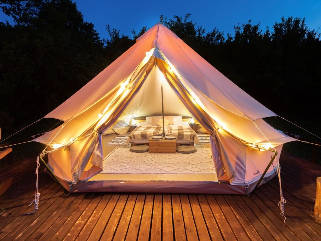 Tent unique places to stay in Washington State