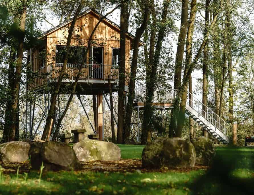 Glamping Germany at Baumhaushotel Otterndorf