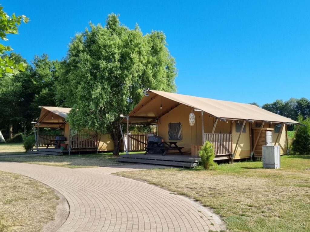 Glamping in Germany at Heidekamp