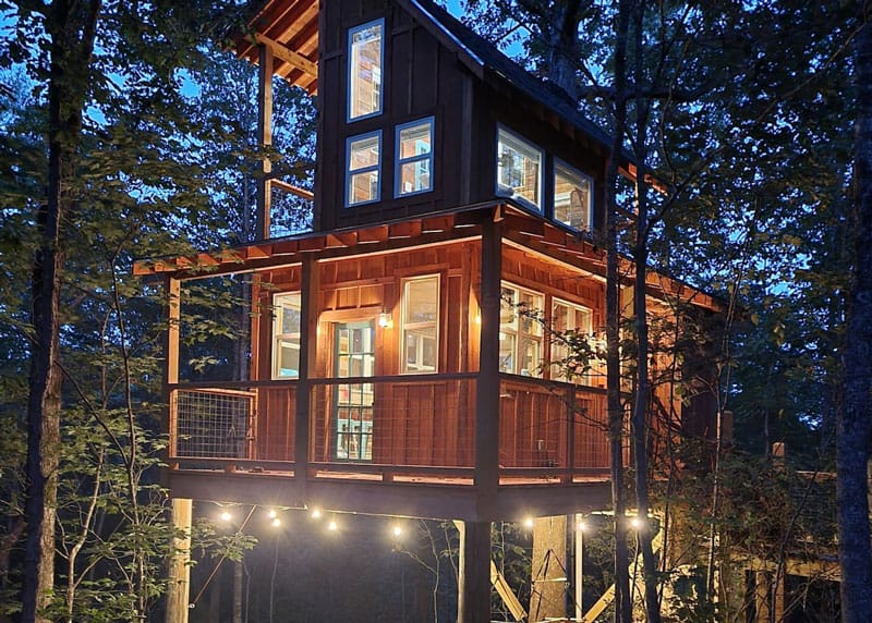 Branches Up Tree House Mountain Getaway South Carolina Glamping
