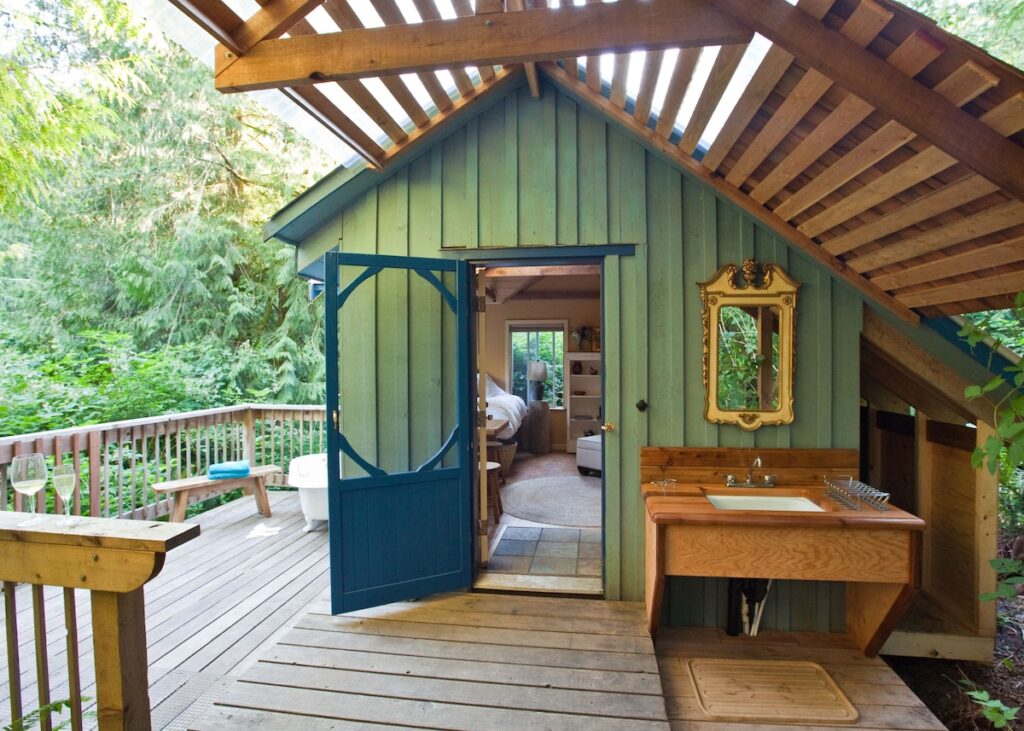 Westover Bed and Breakfast Cabin Rental on Salt Spring Island