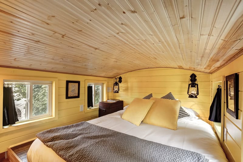 cozy loft bedroom