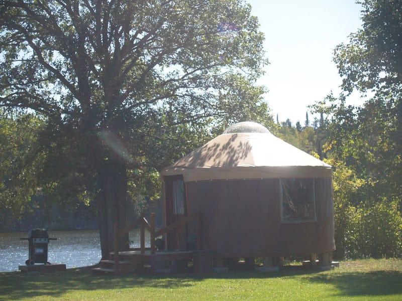 Eagle Nest Landing Yurt & Deluxe Cabins