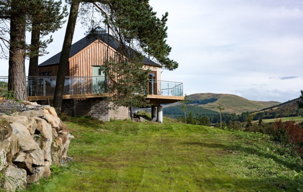 Scots Pine Treehouse at Dalnoid