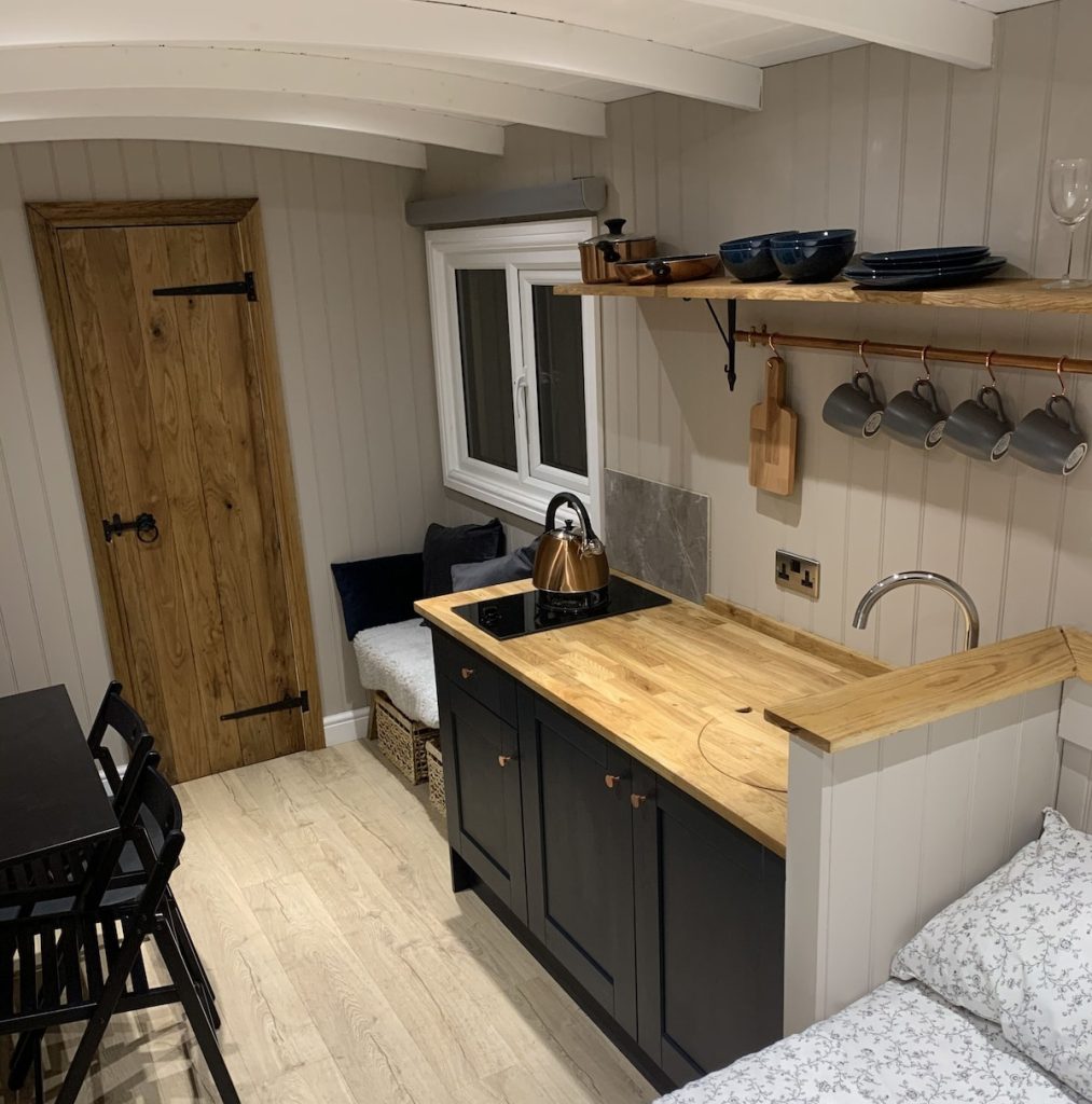 Herdwick Shepherds Hut in Dartmoor