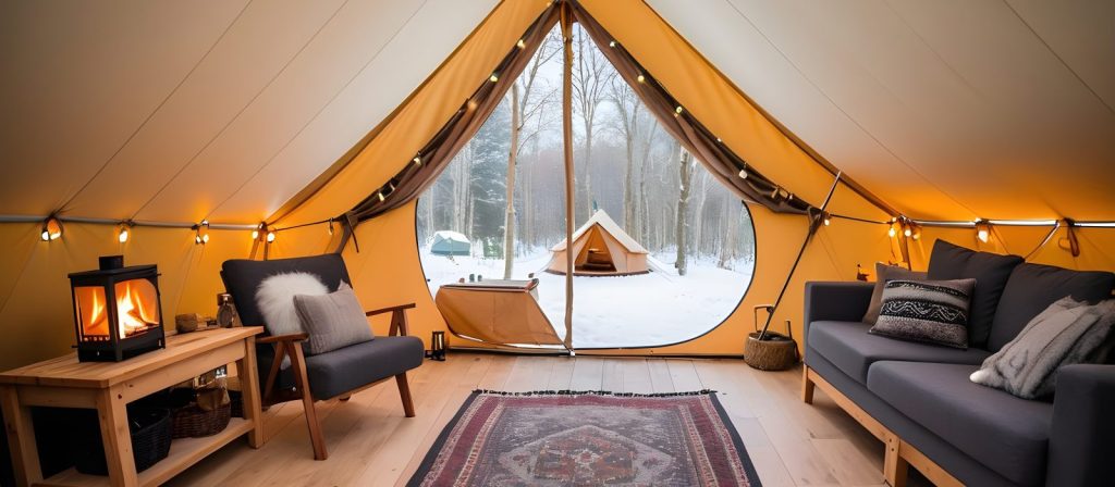Glamping in Winter: Do it Yourself