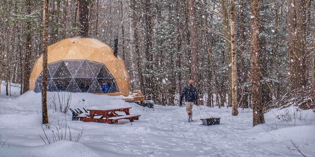 Glamping in Winter: Snowy Hideaways to Unique Warm Getaways