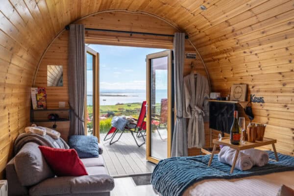 Lough Foyle Glamping Pods in Donegal Ireland