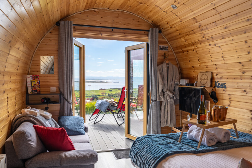 Lough Foyle Glamping Pods in Donegal Ireland