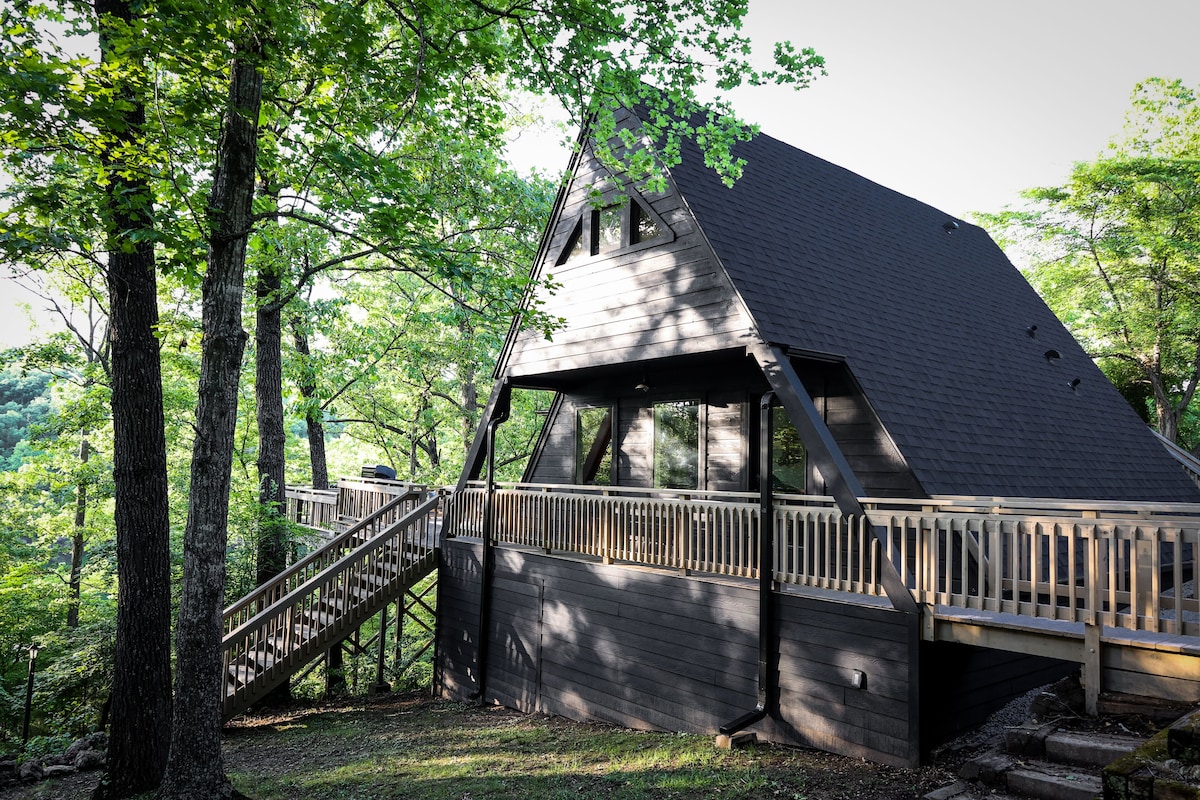 Private A-Frame Lakefront Cabin Private A-Frame Lakefront Cabin