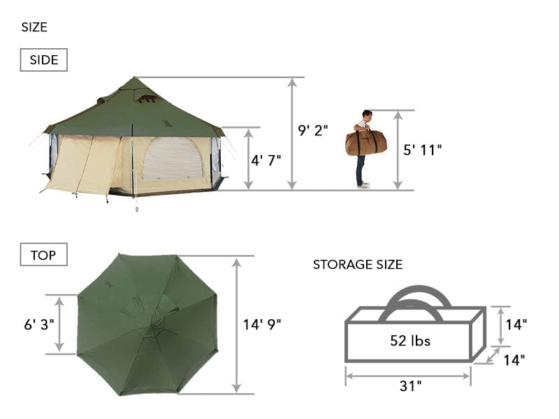 dod outdoors takenoko bell tent diagram dod outdoors takenoko bell tent diagram
