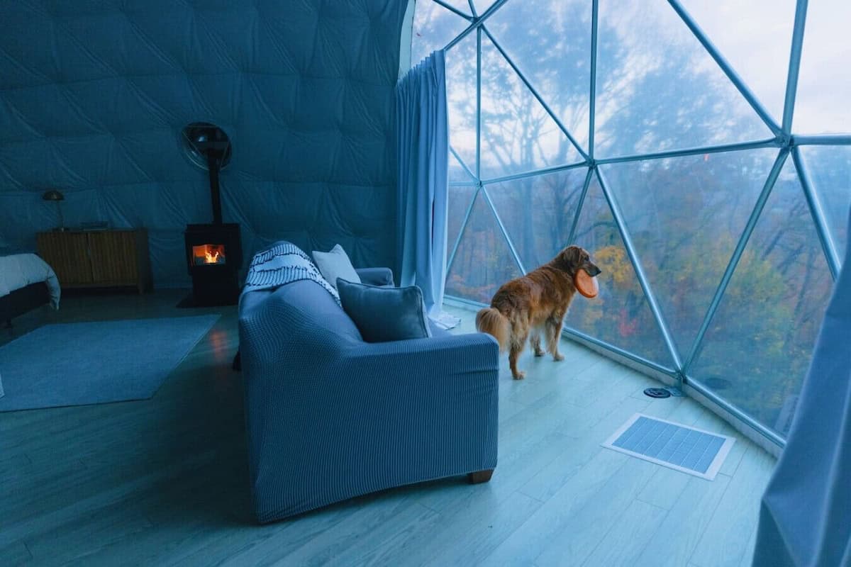 Asheville Luxury Glamping Dome Asheville Luxury Glamping Dome