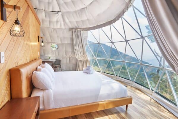 Ultra Luxe Dome With Hot Tub - Magical Asheville Glamping Domes