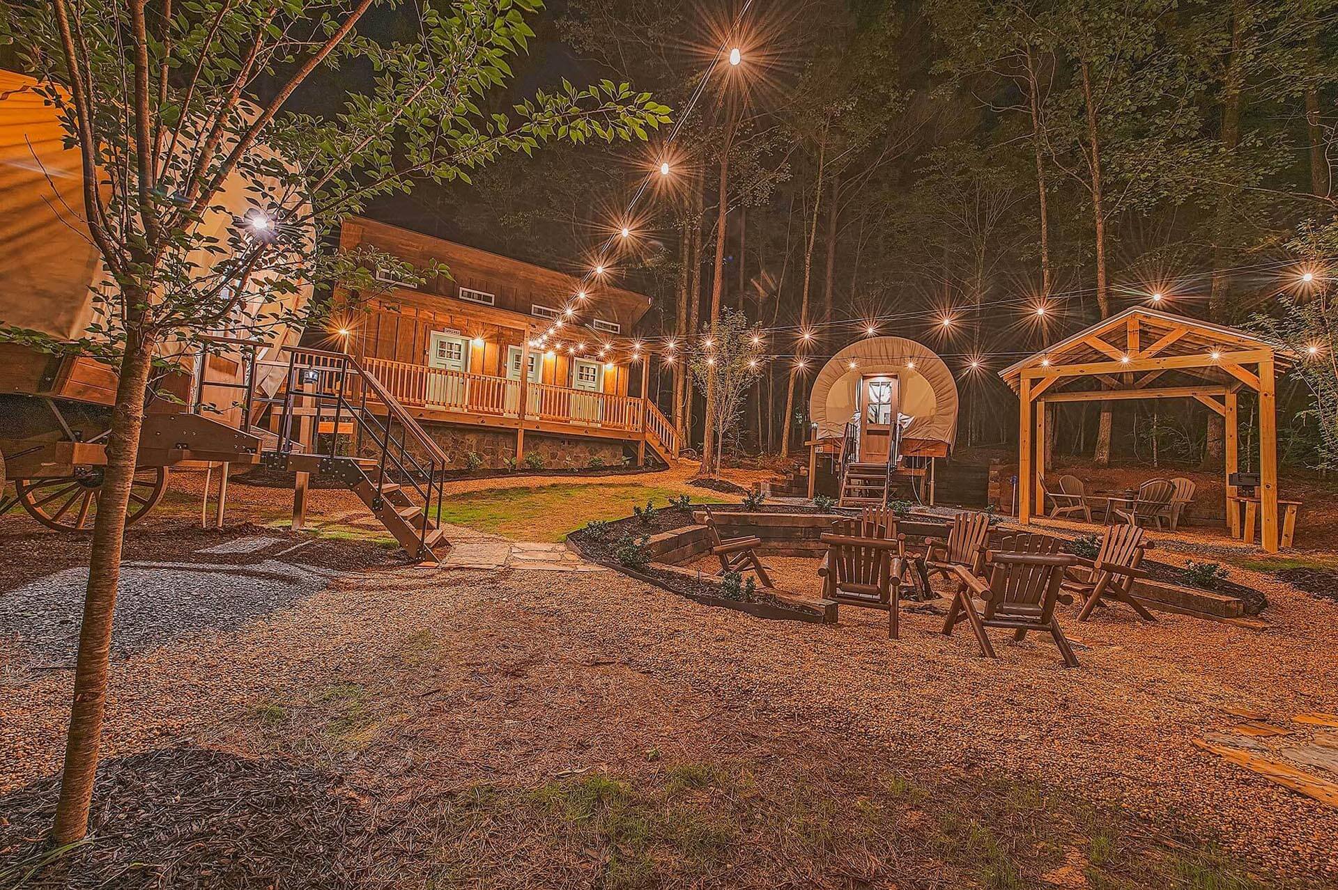 Tennessee Glamping Domes & Wagons Tennessee Glamping Domes & Wagons