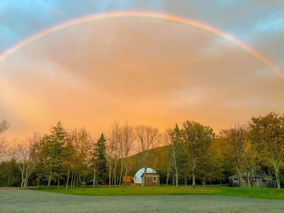 Lakeside Luxury Glamping Domes in Cape Breton Lakeside Luxury Glamping Domes in Cape Breton